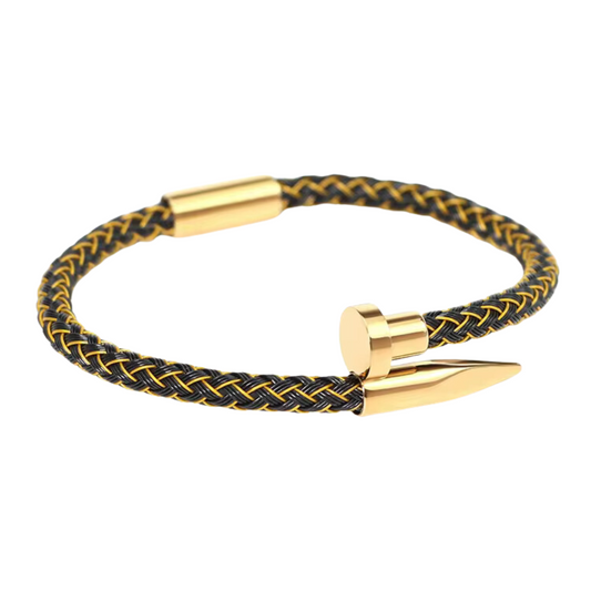 SPIKE BRACELET - BLACK MIX